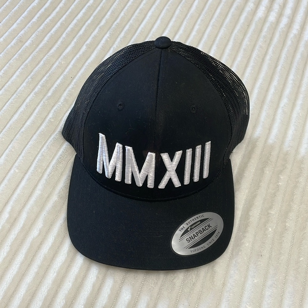 NWT MMXXlll Trucker Cap.